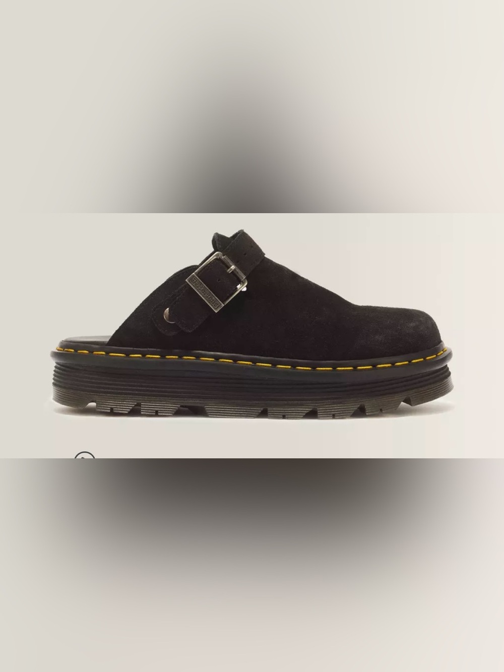 Dr. Martens ZEBZAG Suede Slingback Platform Mule Women’s 10 Men’s 9
